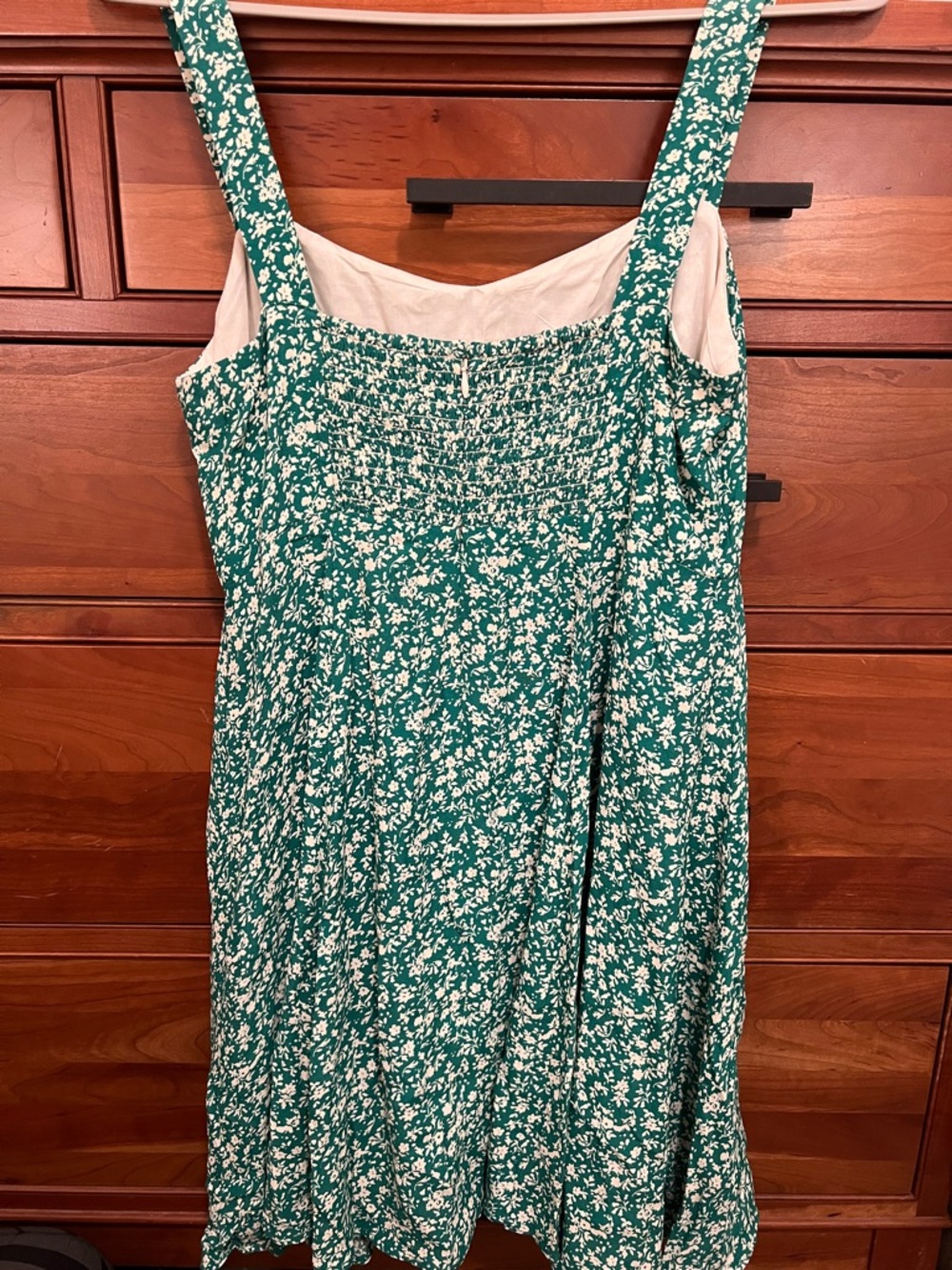 Sézane Salie Mini Dress in Garden
Green Floral Print FR 38